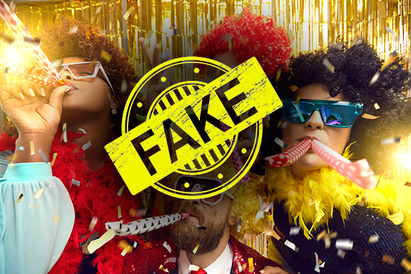 במתקפת הנדסה חברתית הזמנות מזויפות למסיבות משמשות להתקנת נוזקה